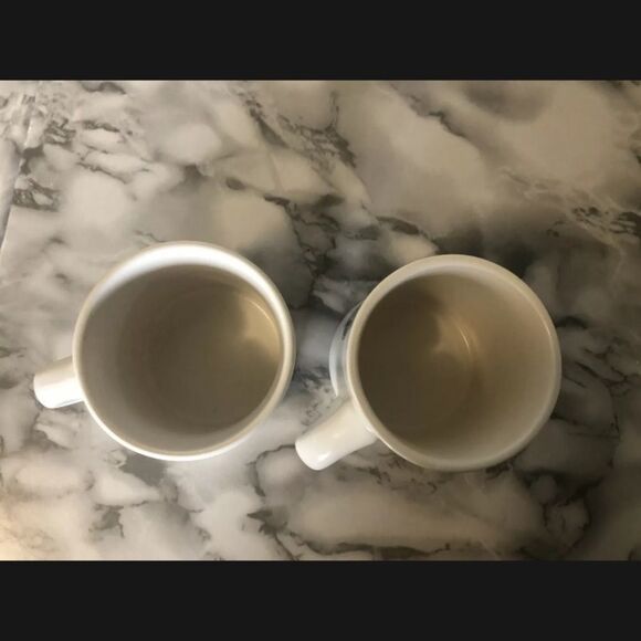 starbucks Set Of 2 Classic White Green Siren Logo Mermaid Gift Pack Mug - Picture 3 of 5